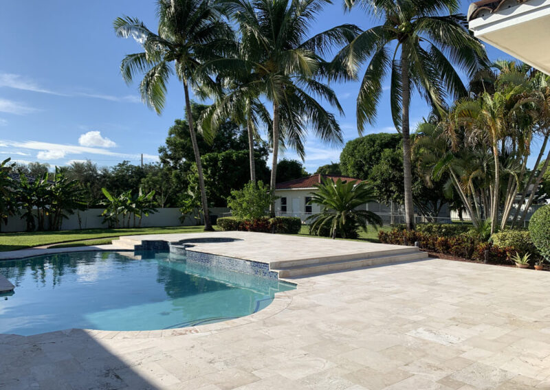 Sealing Travertine - Miami, FL