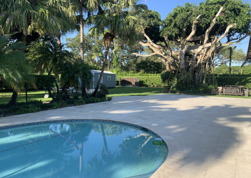 Sealing Travertine - Miami, FL