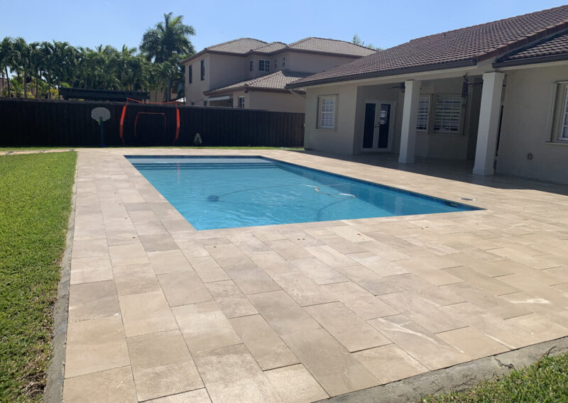 Sealing Travertine - Miami, FL