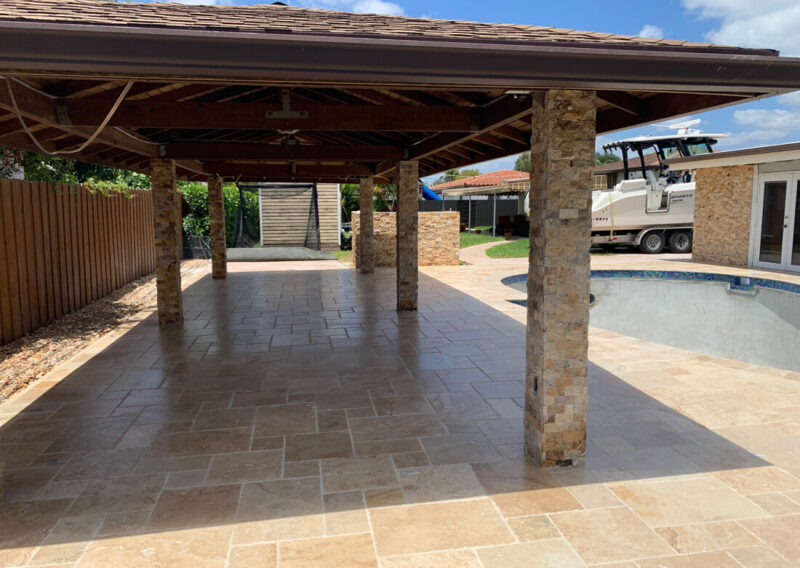 Sealing Travertine, Miami, FL
