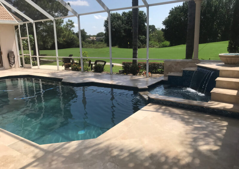 Sealing Travertine Non Slip - Tampa, FL