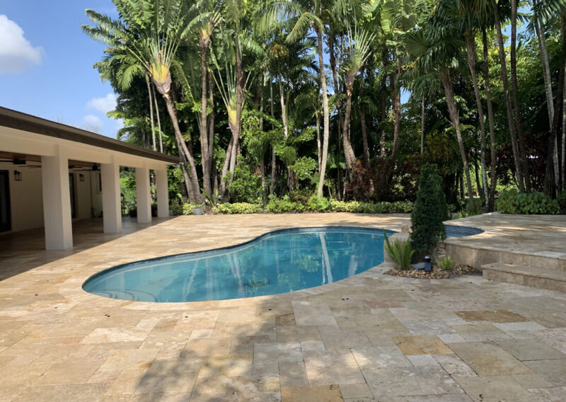 Sealing Travertine - Miami, FL