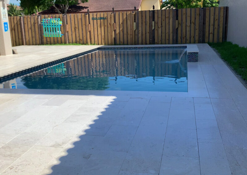 Sealing Travertine - Miami, FL