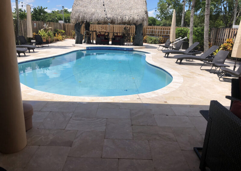 Sealing Travertine - Miami, FL