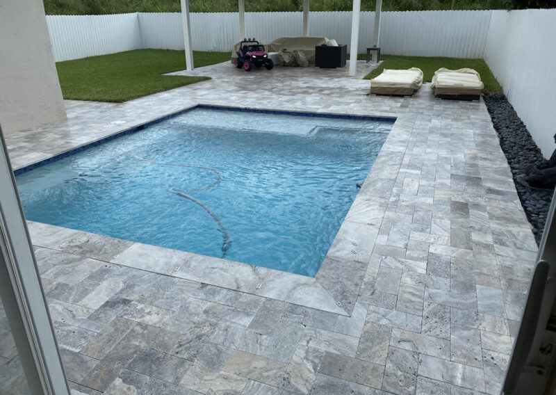 Sealing Travertine - Miami, FL