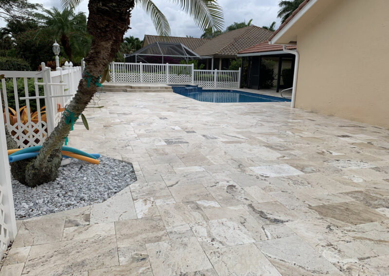 Sealing Travertine - Boca Raton, FL