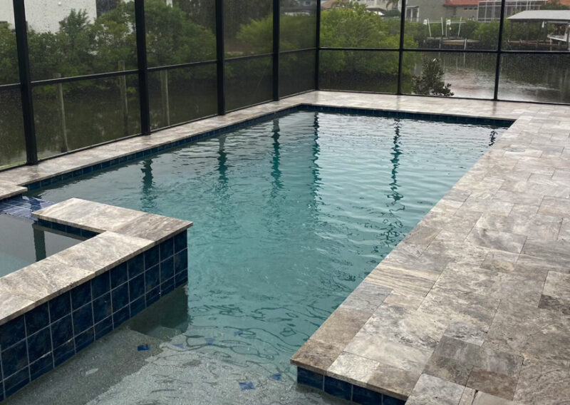 Sealing Travertine - Apollo Beach, FL