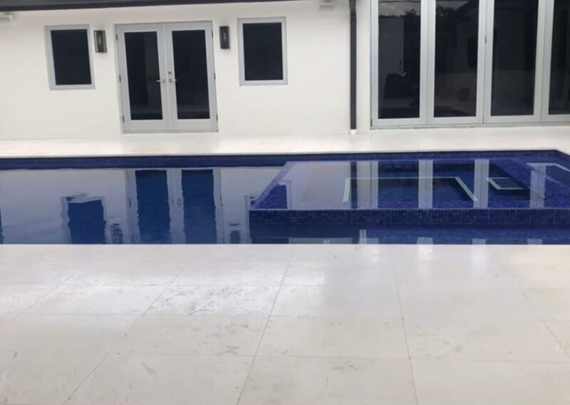 Sealing Travertine - Coral Gables, FL