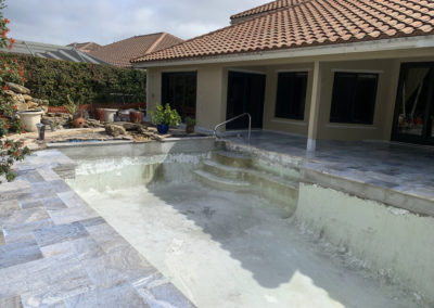 Sealing Travertine Deck - Boca Raton, FL