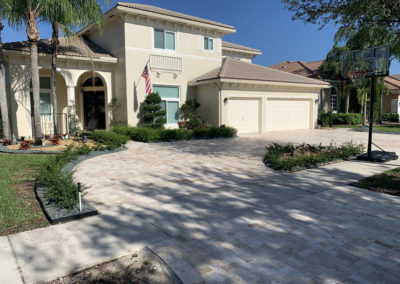 Sealing Travertine Driveway - Pembroke Pines, FL