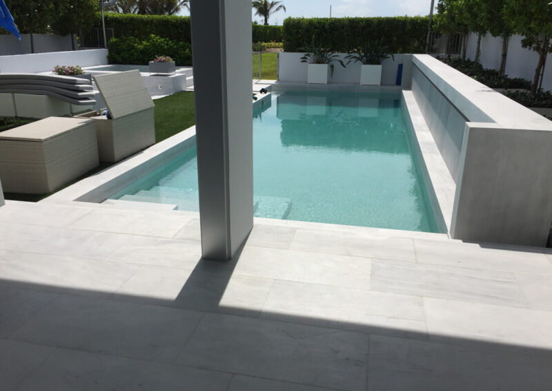Sealing Travertine - Miami Beach, FL