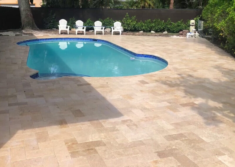 Sealing Travertine - Palmetto Bay, FL