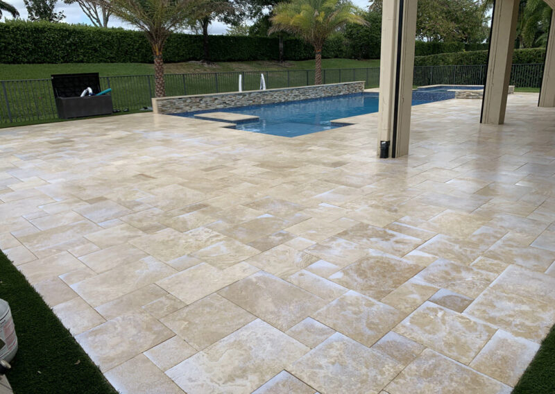 Sealing Travertine - Parkland, FL