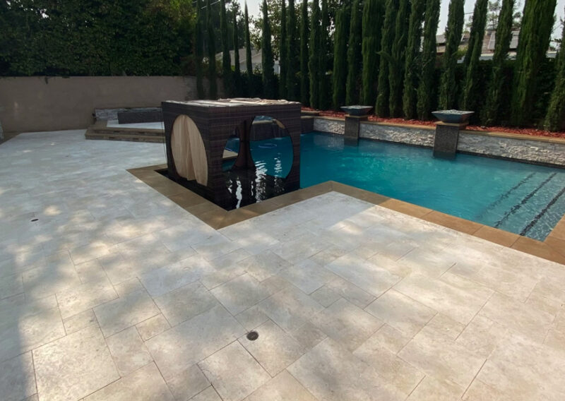 Sealing Travertine - San Gabriel