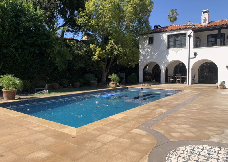 Sealing Travertine - Santa Monica