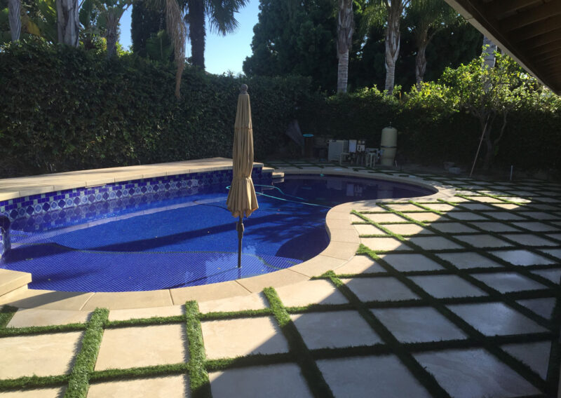 Sealing Travertine - Seal Beach