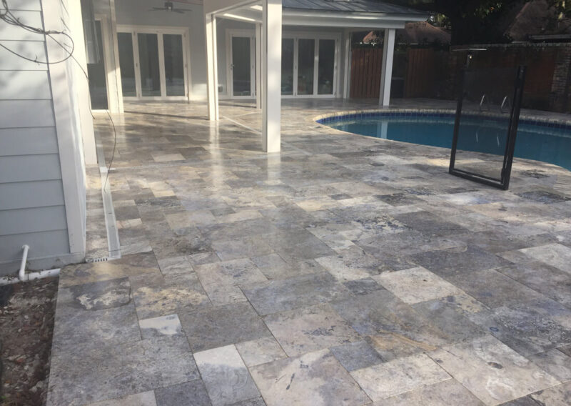 Sealing Travertine - Tampa, FL