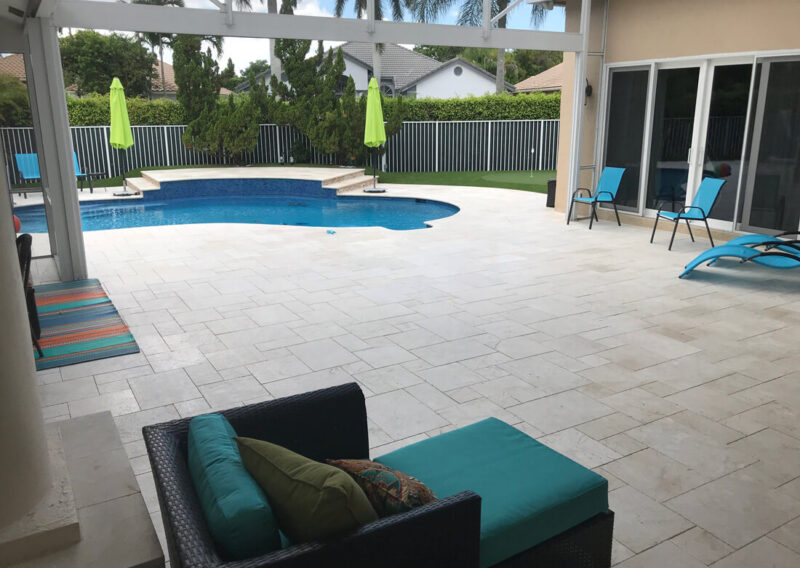 Travertine Sealing - Boca Raton, FL