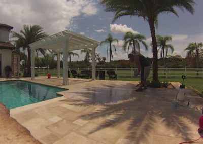 Travertine Sealing - Miami, FL