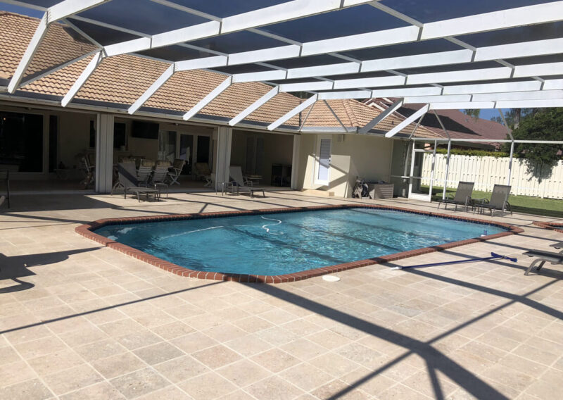 Travertine Sealing - Miami, FL