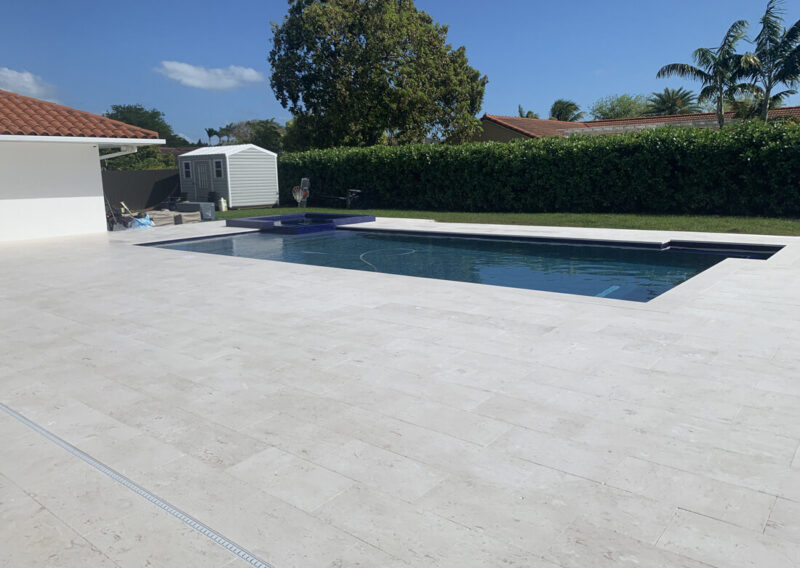 Travertine Sealing - Miami, FL