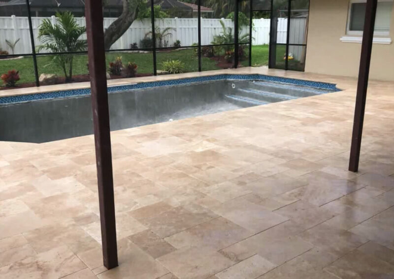 Sealing Travertine - Coral Springs, FL