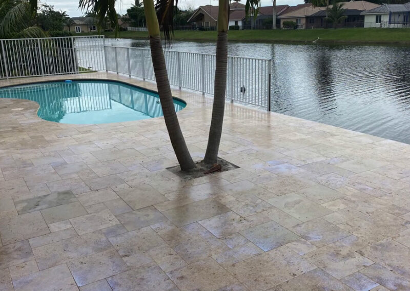 Travertine Sealing - Coral Springs, FL