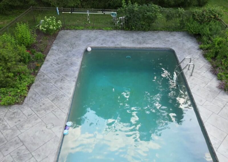 Stamped Concrete Deck Non Slip – Malvern, NJ